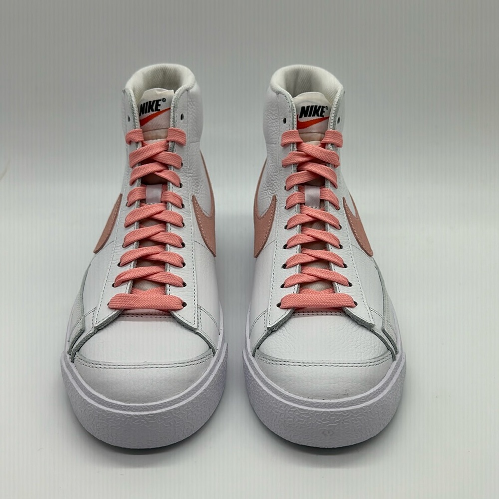 New Nike Mid Blazer ‘77 Men's White/Pink Casual Sneakers DO7432-900 NIB No LID - Picture 3 of 7